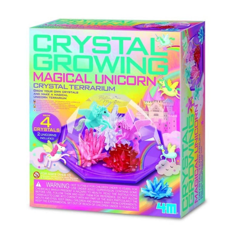 Crystal Growing Magical Unicorns